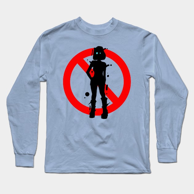 No Rules applied Girls Long Sleeve T-Shirt by strong chinese girl